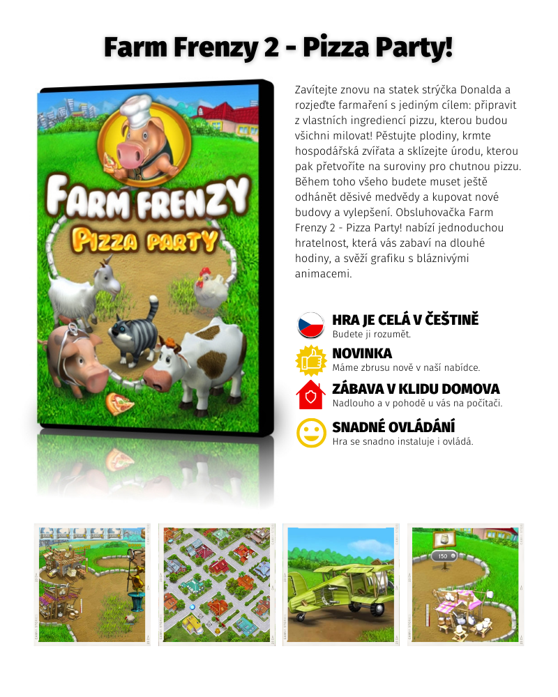 Farm Frenzy 2 - Pizza Party!